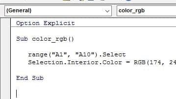 How To Use Vba Colorindex In Excel Excelbuddy Com